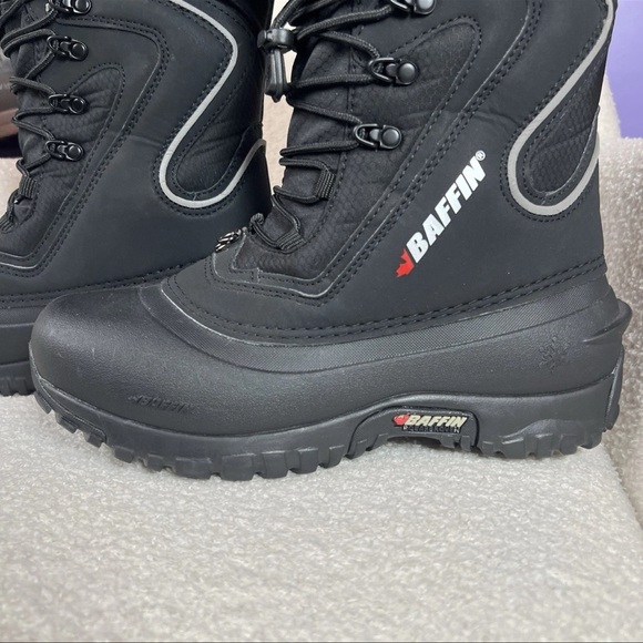 Baffin Flare Snow Boots Black Removable Inner Waterpro Lightweight Women's 8 - Picture 7 of 16
